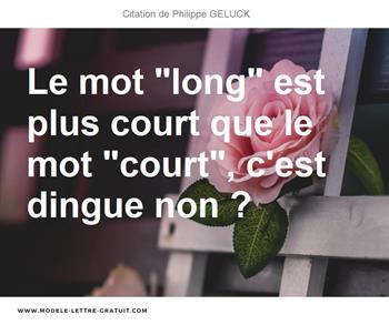 Citations Philippe GELUCK
