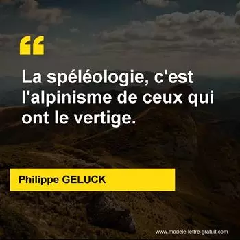 Citation Philippe GELUCK