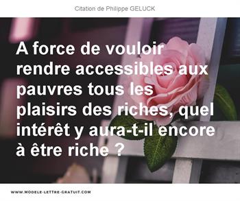 Citations Philippe GELUCK