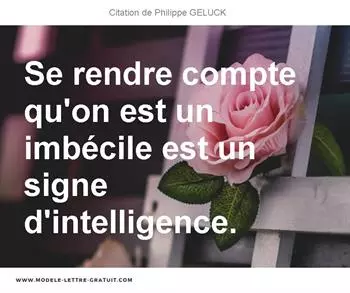 Citations Philippe GELUCK