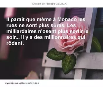 Citations Philippe GELUCK