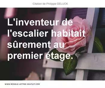 Citations Philippe GELUCK