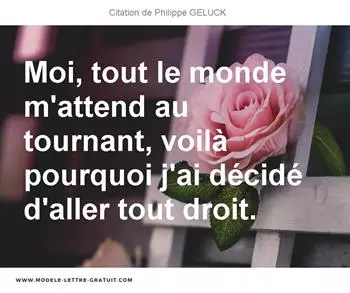 Citations Philippe GELUCK