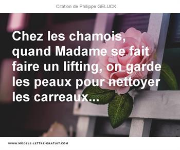 Citations Philippe GELUCK