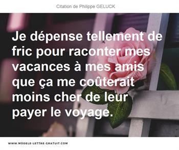 Citations Philippe GELUCK