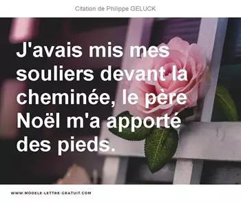 Citations Philippe GELUCK