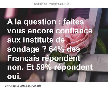 Citations Philippe GELUCK