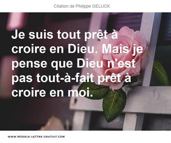 Citations Philippe GELUCK