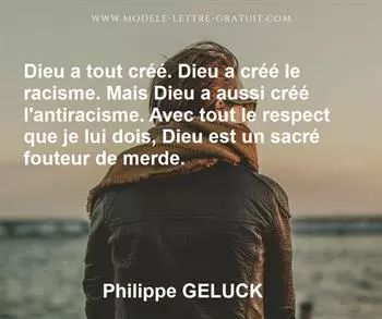 Citation de Philippe GELUCK