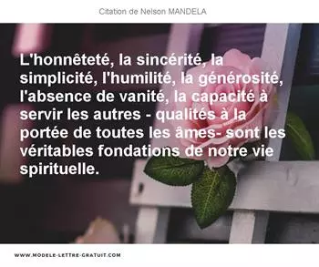 Citations Nelson MANDELA