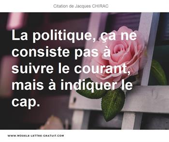 Citations Jacques CHIRAC