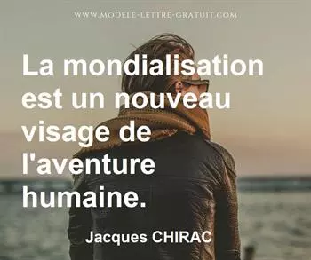 Citation de Jacques CHIRAC