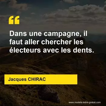 Citation Jacques CHIRAC