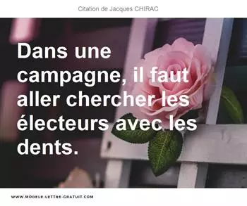Citations Jacques CHIRAC