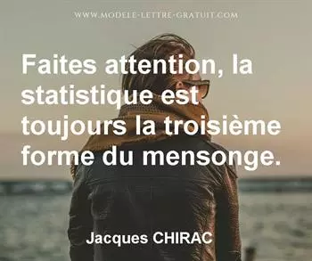 Citation de Jacques CHIRAC