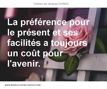 Citations Jacques CHIRAC