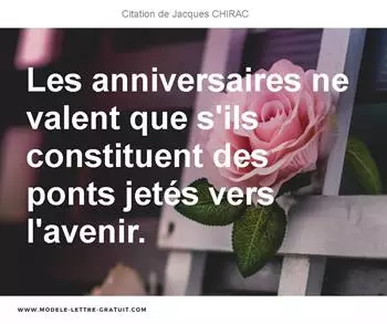 Citations Jacques CHIRAC