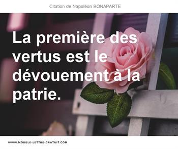 Citations Napoléon BONAPARTE