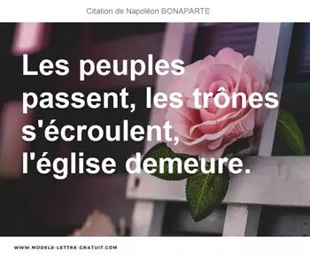Citations Napoléon BONAPARTE