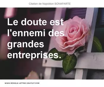 Citations Napoléon BONAPARTE