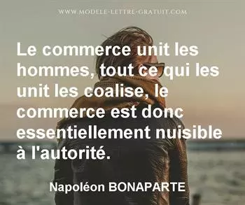 Citation de Napoléon BONAPARTE