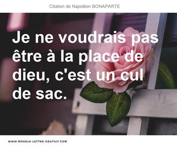 Citations Napoléon BONAPARTE