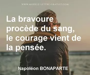 Citation de Napoléon BONAPARTE