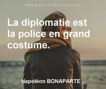 Citation de Napoléon BONAPARTE
