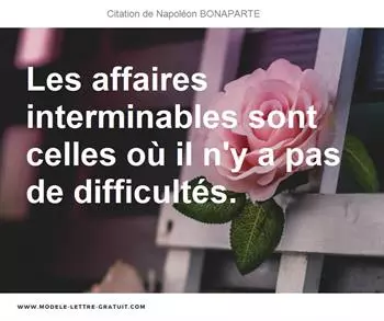 Citations Napoléon BONAPARTE