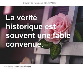 Citations Napoléon BONAPARTE