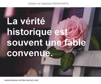 Citations Napoléon BONAPARTE