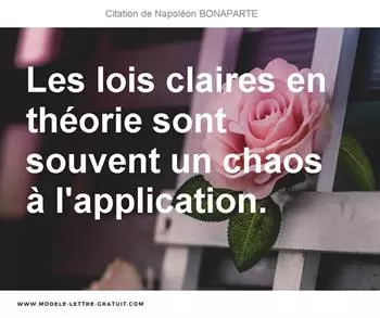 Citations Napoléon BONAPARTE