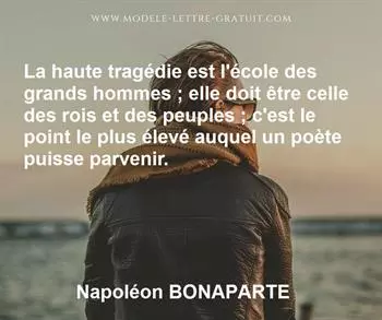 Citation de Napoléon BONAPARTE