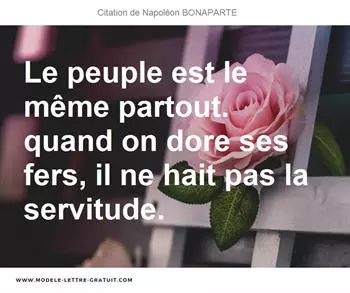 Citations Napoléon BONAPARTE