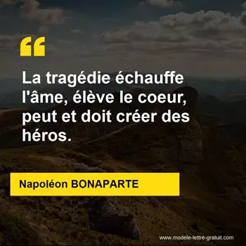 Citation Napoléon BONAPARTE