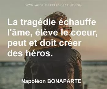Citation de Napoléon BONAPARTE