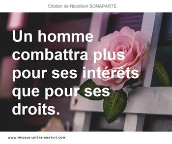 Citations Napoléon BONAPARTE