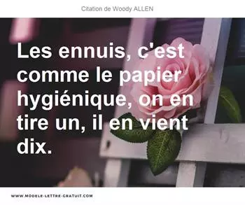 Citations Woody ALLEN