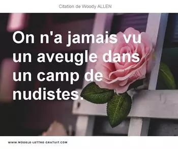 Citations Woody ALLEN
