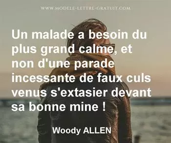 Citation de Woody ALLEN
