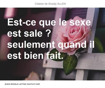 Citations Woody ALLEN