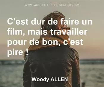 Citation de Woody ALLEN