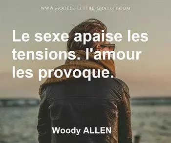 Citation de Woody ALLEN