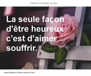 Citations Woody ALLEN