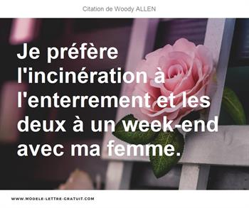 Citations Woody ALLEN