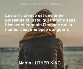 Citation de Martin LUTHER KING
