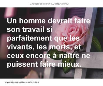 Citations Martin LUTHER KING
