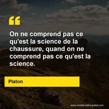 Citation Platon