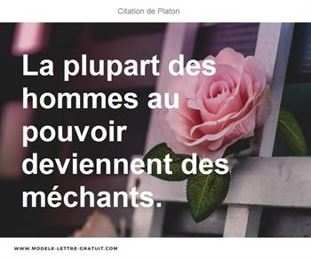 Citations Platon
