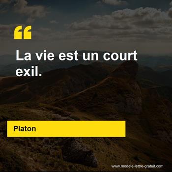 Citations Platon